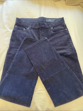 Vineyard Vines Navy Corduroy Kids Dress Pants